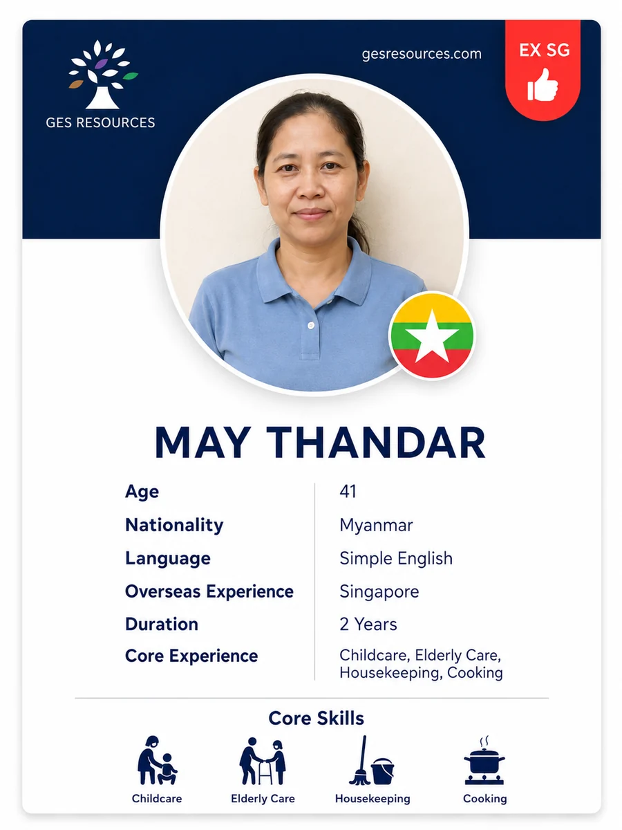 Myanmar helper profile